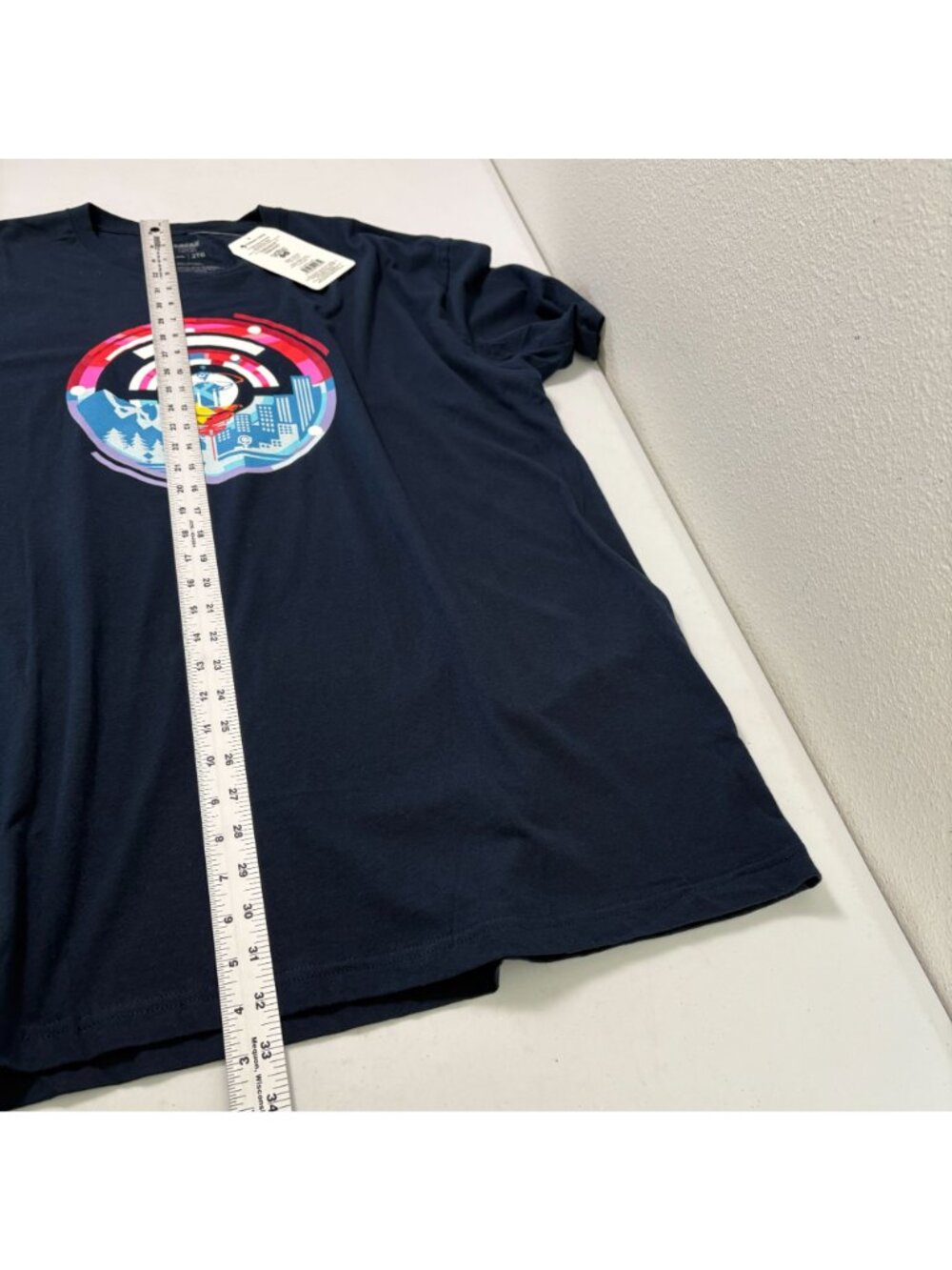 Pokemon Go Fest Festival 2021 T Shirt Size 2XL Blue Anime Short Sleeve Tee NWT - Picture 6 of 9